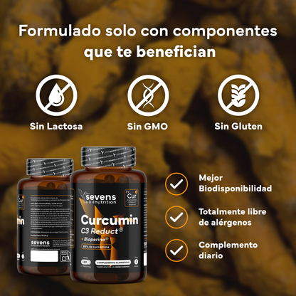 Cúrcuma + Piperina Sevens Nutrition. Alta Absorción y Bienestar General._3