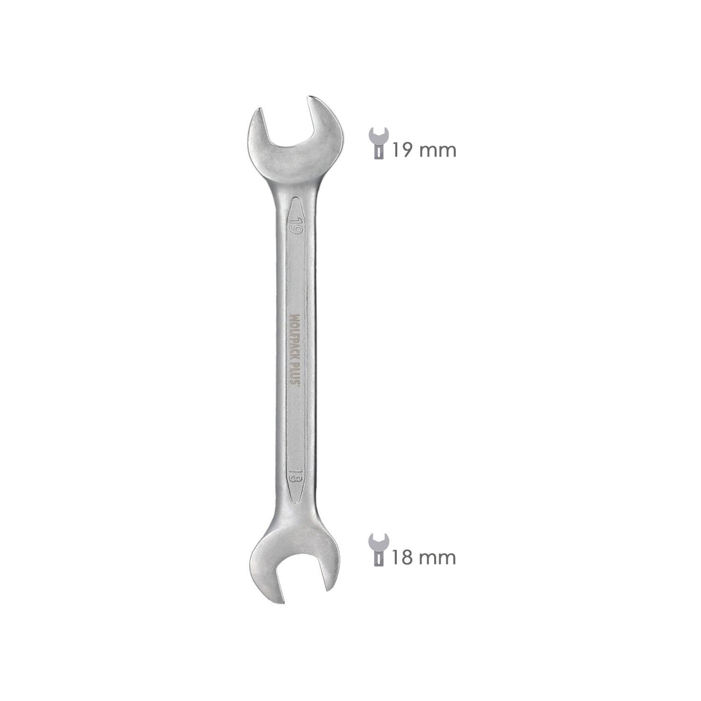 Llave Fija Plus Acero Cromo Vanadio 18x19 Din 3110. Llave Fija, Llave Fija Doble_1