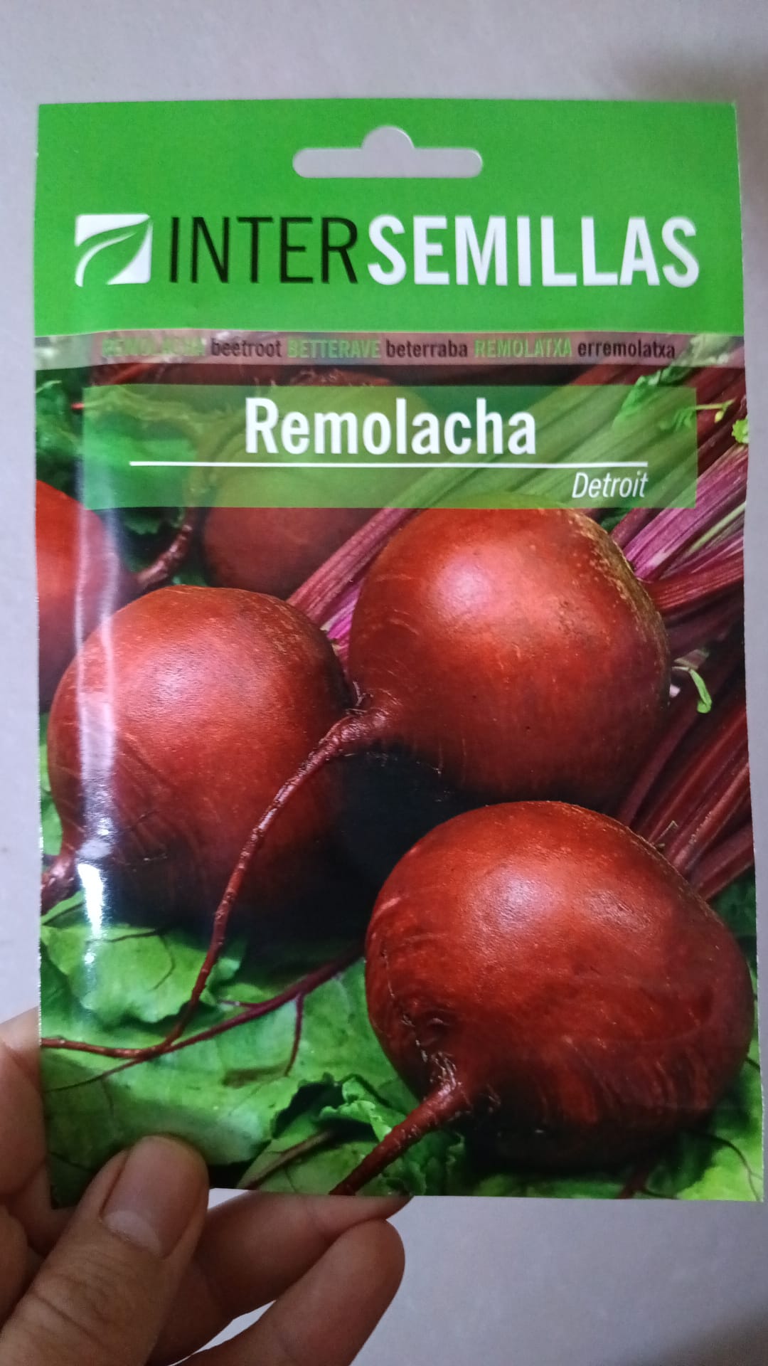 Sobre De Semillas De Remolacha Detroit