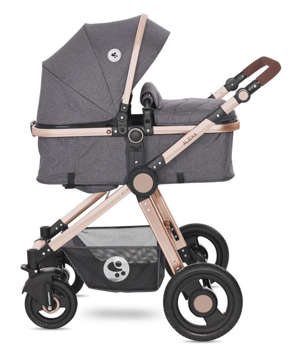 Carrito De Bebé Trío Alexa Luxe Black_1