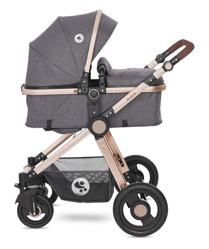 Carrito De Bebé Trío Alexa Luxe Black_1
