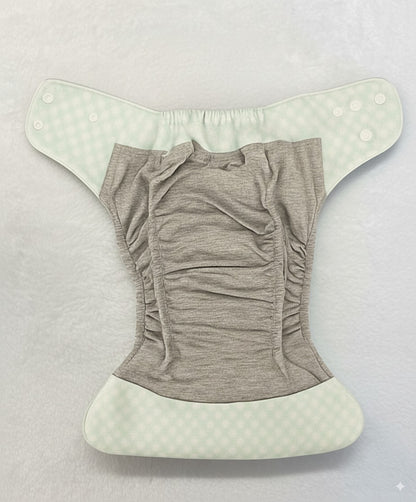 Pañal De Tela Reutilizable Grafeno 12h Absorción Aurora Adznadons Talla Única 3-15kg Certificado Oeko-tex Gots_2