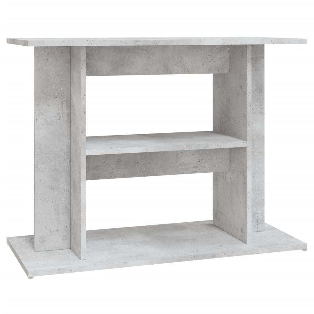 Vidaxl Soporte Para Acuario De Hormigón Gris 80x35x60 Cm De Madera Sintética_0
