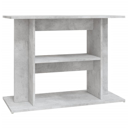 Vidaxl Soporte Para Acuario De Hormigón Gris 80x35x60 Cm De Madera Sintética_0