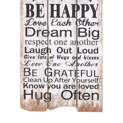 Perchero De Pared Family Rules Con 6 Ganchos 120x40 Cm_4
