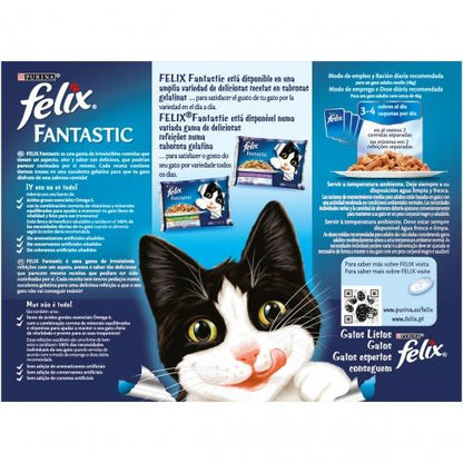 FELIX Fantastic Festín del Mar en Gelatina 12 x 85 g