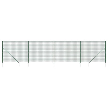 Cerca De Alambre Con Pinchos De Anclaje Verde 1,8x10 M / Vetonek_3
