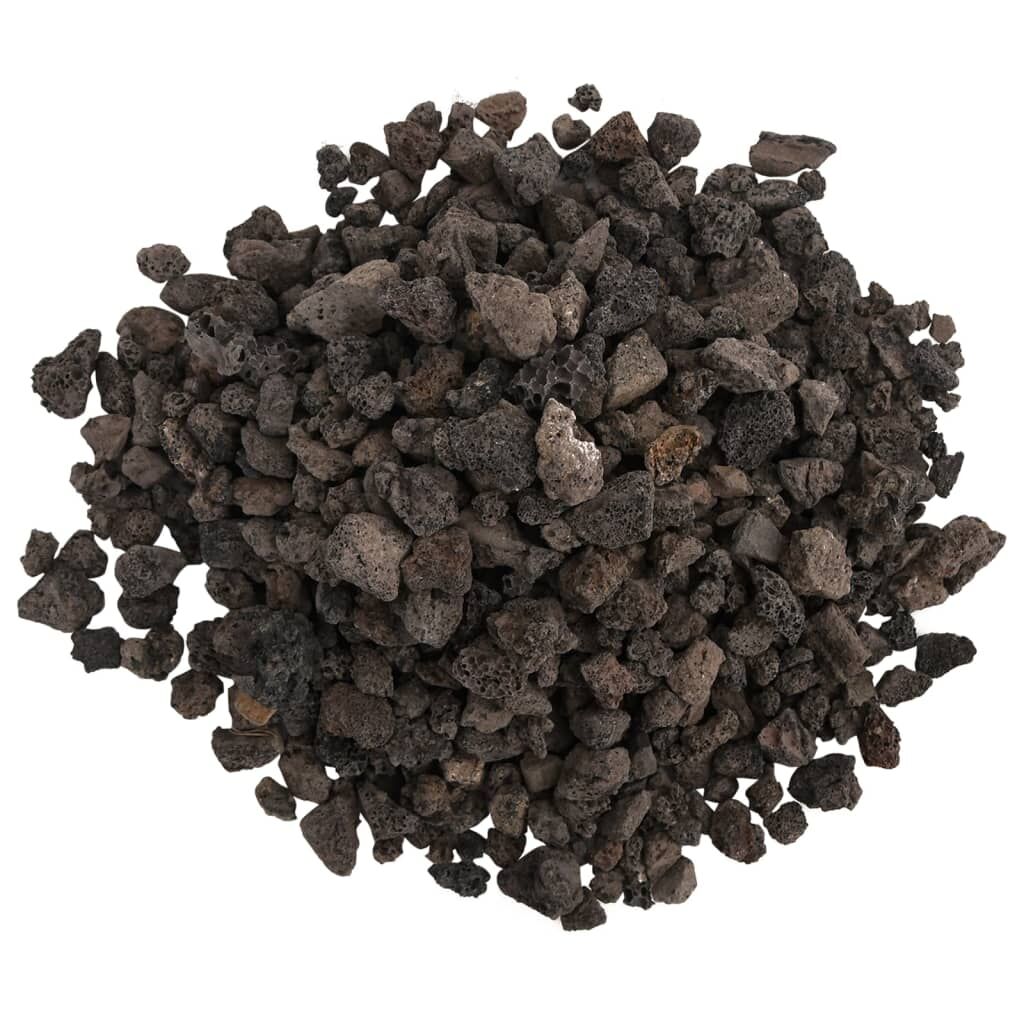 Vidaxl Rocas Volcánicas Negras 10 Kg 1-2 Cm_2