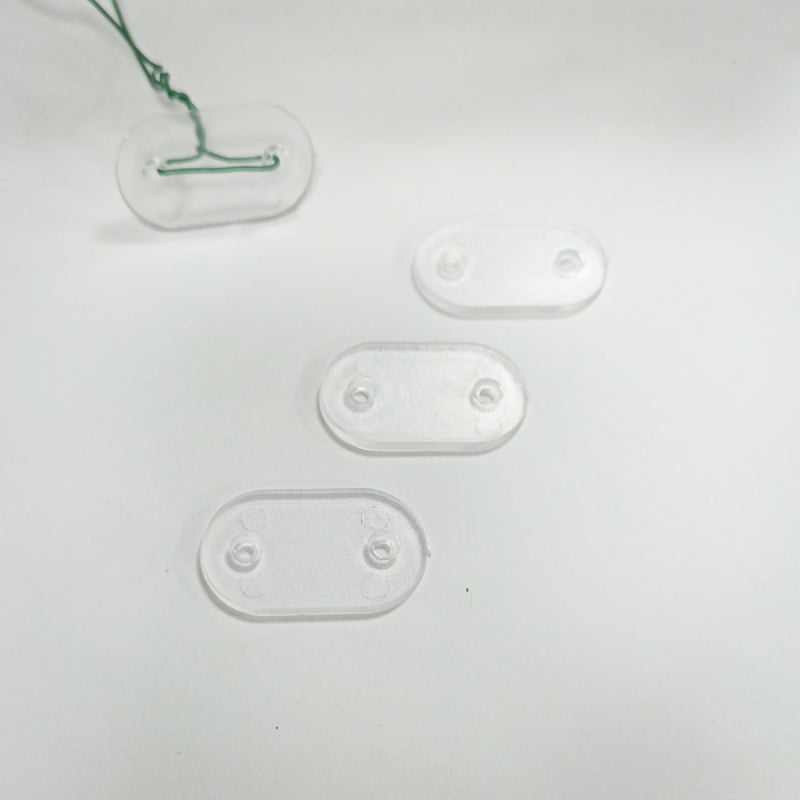 Bonerva | Grapa Fijación Cañizo Pvc Blanca | Bolsa 26 Uds_0