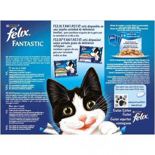 FELIX Fantastic Festín de Sabores en Gelatina 12 x 85 g