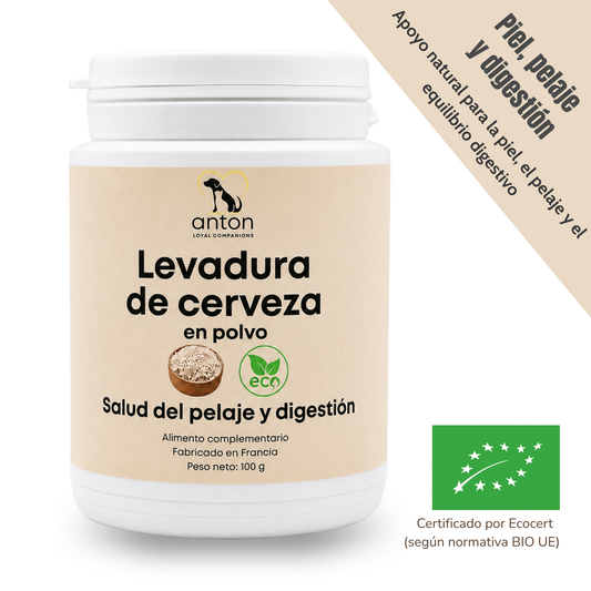 Levadura de cerveza ECO para perros y gatos – Piel y pelaje – 100 g_0
