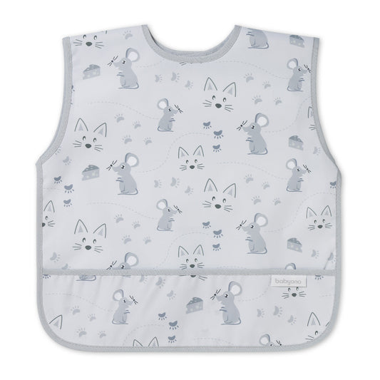 Babero Blw Largo Impermeable 6m A 2años Mouse_0