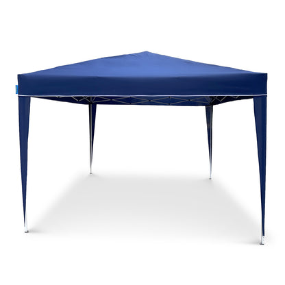 Goodyear - Carpa Plegable 3x3 M Azul Multifuncional | Impermeable | Ideal Para Jardín, Terraza, Playa | Bolsa De Transporte | 4 Cortavientos_2