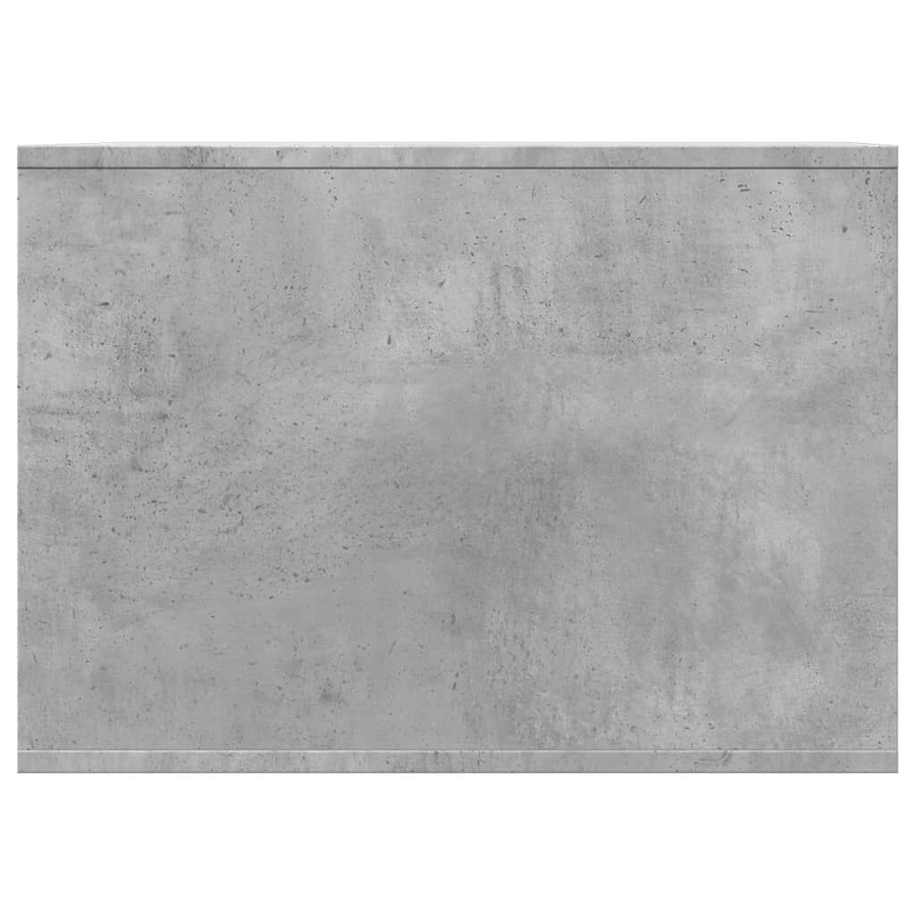 Vidaxl Mueble Arenero De Gatos Madera Gris Hormigón 47x59x42 Cm_4