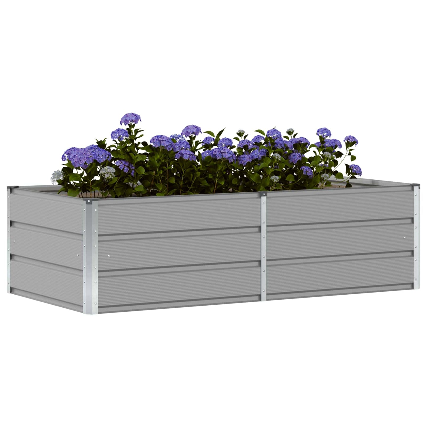 Jardinera Gris Claro 160 X 80 X 45 Cm Acero_2