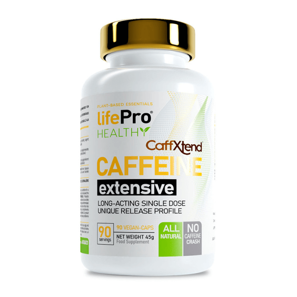 Cafeína Extensive 200mg - 90 Cápsulas Veganas - Cafeína - Lifepro_0