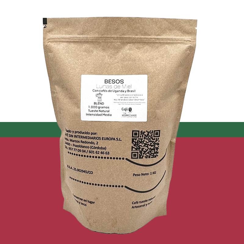 Cafe Sin Intermediarios - Besos 1kg - Tostado Semanal|ideal Café Con Leche_2
