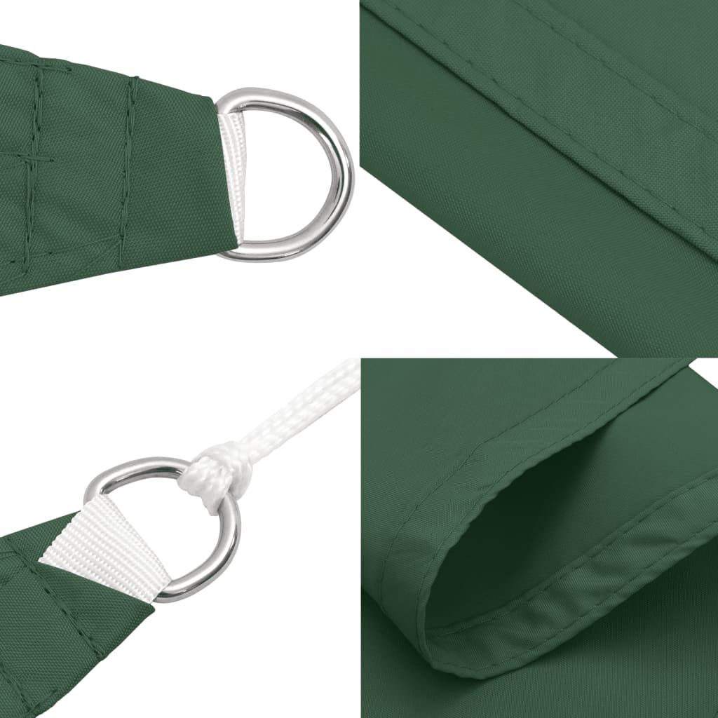 Vidaxl Toldo De Vela Rectangular Tela Oxford Verde Oscuro 3,5x4,5 M_4