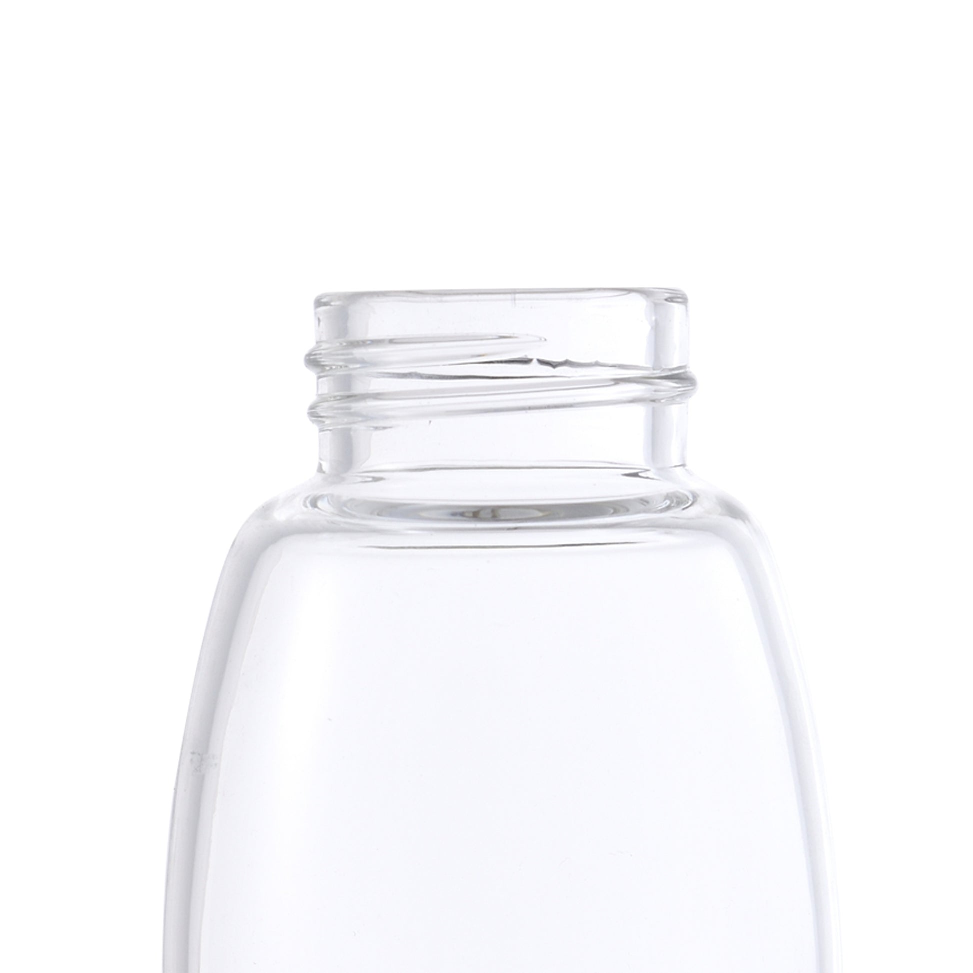 Botella De Agua 500ml Borosilicato Tapa Negro De Grifo Black & White Be_2