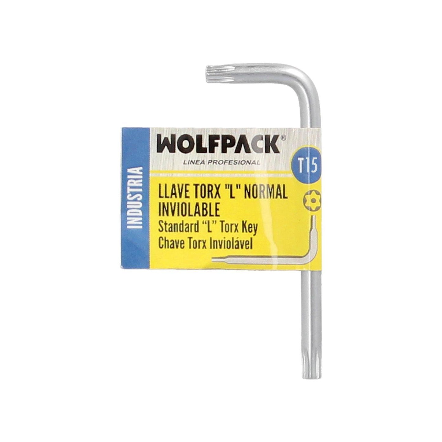 Llave Torx Inviolable Standar Acero Cromo Vanadio Profesional T15 Mm. Llave Estrella, Llave Allen Estrella_2