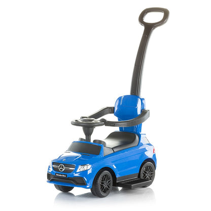 Correpasillos Con Mango Parental Y Capota Mercedes Amg Gle 63 Blue_0