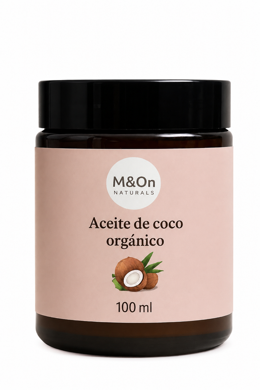 Aceite De Coco Desodorizado 100 Ml | Hidratación Natural Multiusos | M&on Naturals_0