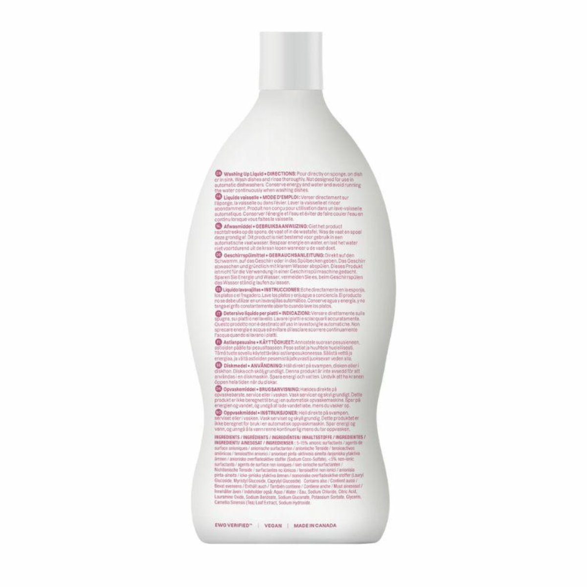 Lavavajillas y limpiabiberones sin perfume,  Attitude, 700 ml