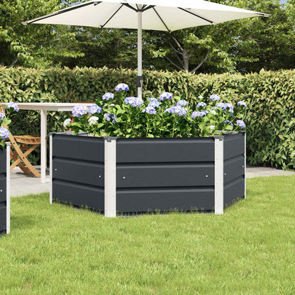 Jardinera Antracita 129 X 129 X 45 Cm Acero_1