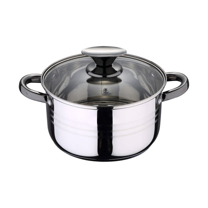 Bateria 8pc Acero Inoxidable Apta Para Inducción Colección Hita_3