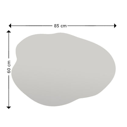 Espejo Decorativo De Baño Forma De Nube_1