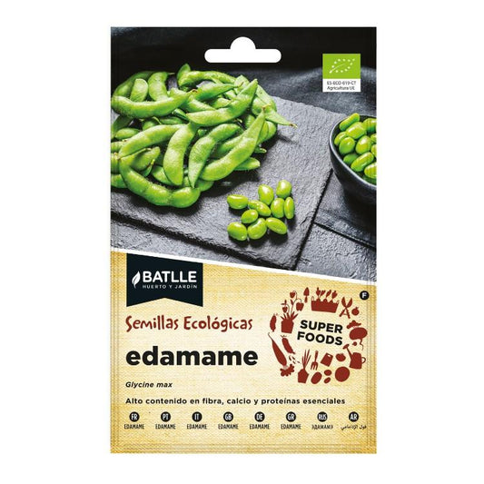 Semillas de Edamame "Super Foods" ecológica Batlle