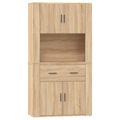Aparador Alto Madera Contrachapada Color Roble_1