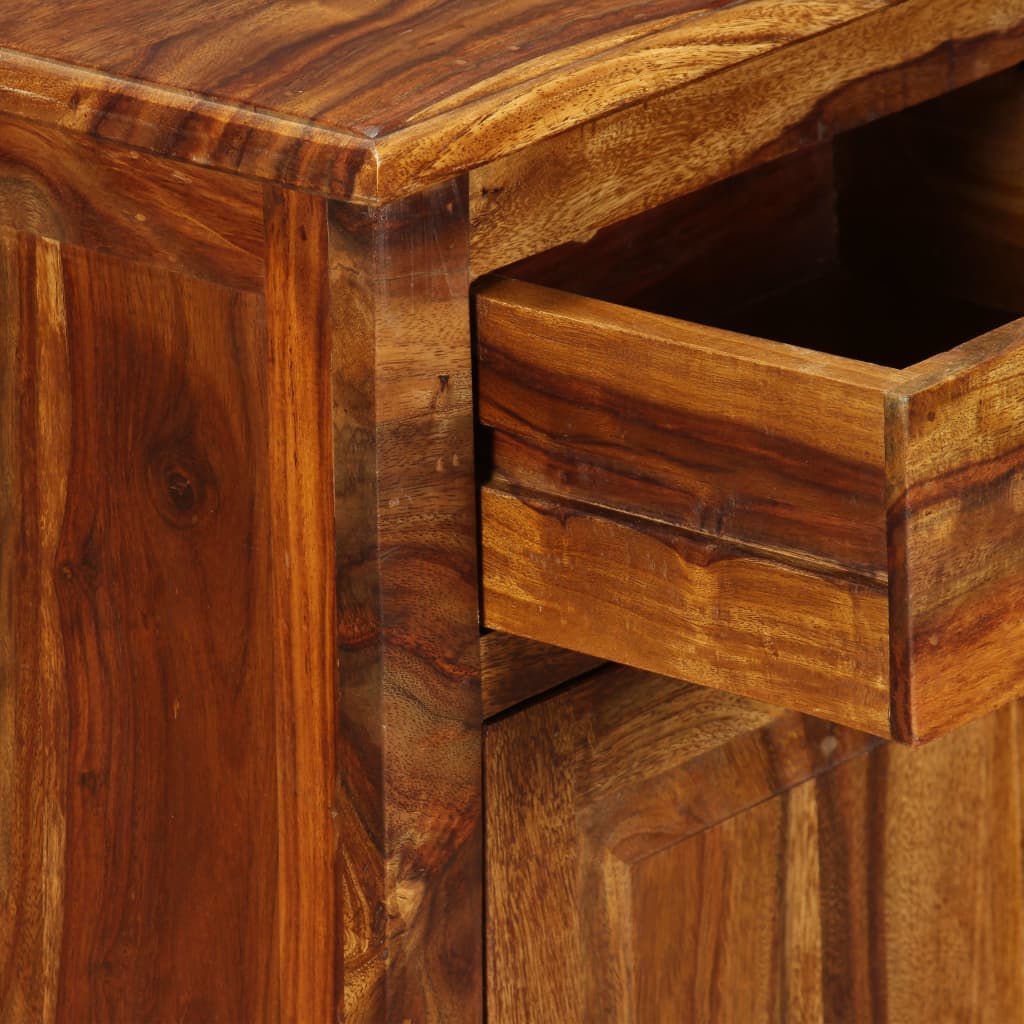 Mesitas De Noche 2 Uds Madera Maciza De Sheesham 40x30x50 Cm_2