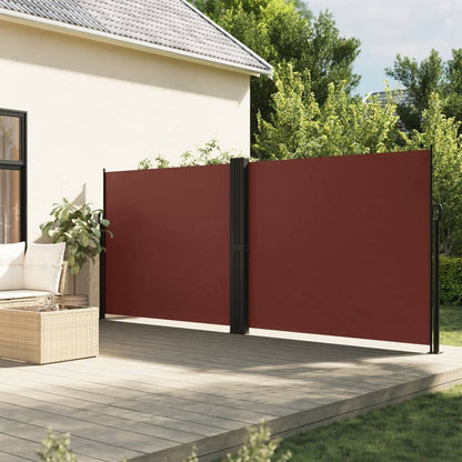 Vidaxl Toldo Lateral Retráctil Marrón 160x1200 Cm_1