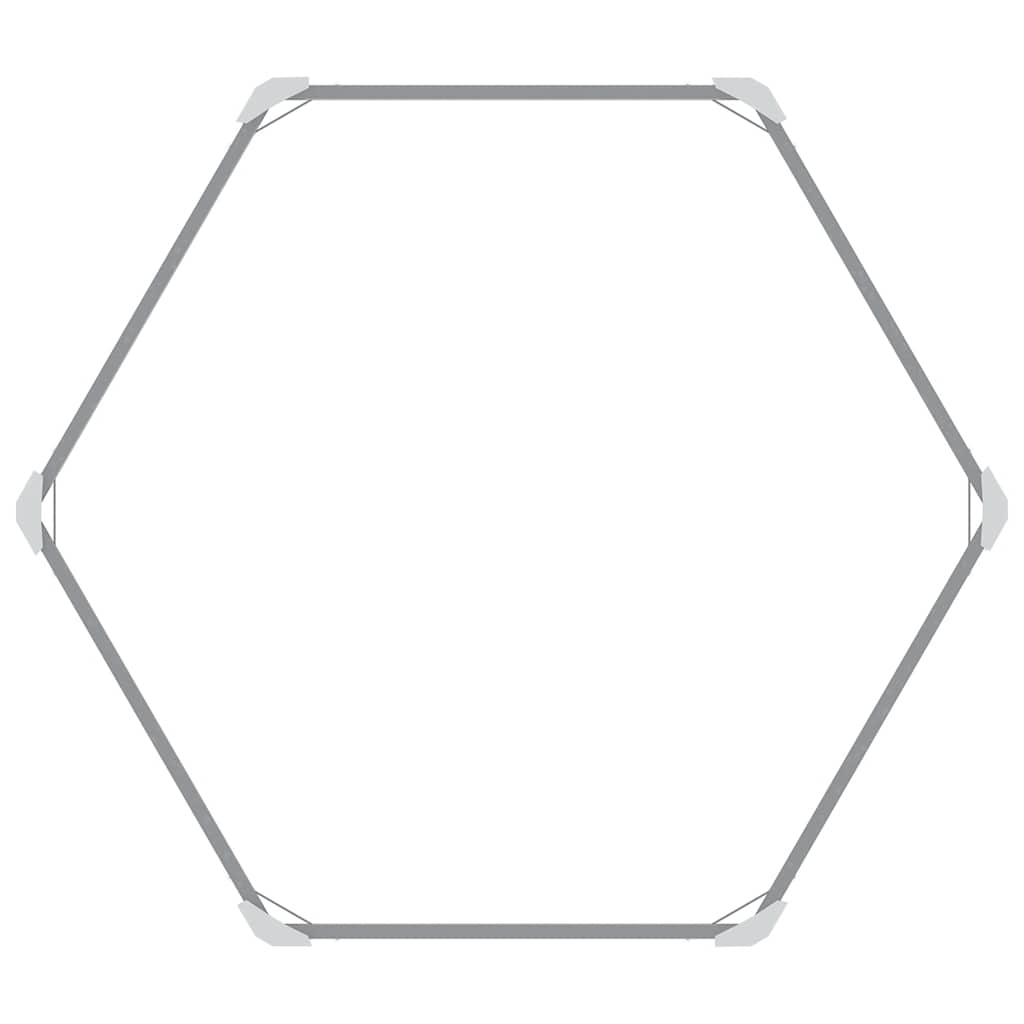 Arriate De Acero Galvanizado Gris Antracita 129x129x77 Cm_2