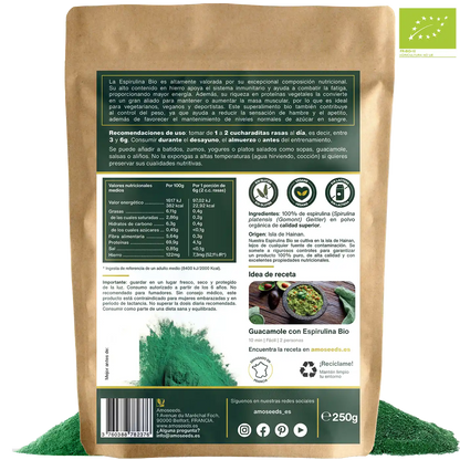 Espirulina En Polvo Bio 250g_4