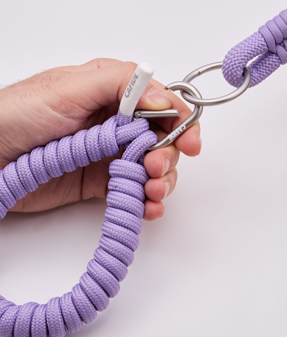 Cafide Correa De Material Reciclado Violeta. Modelo Ona._4