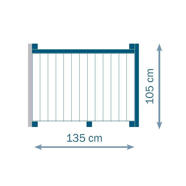 Parque Infantil Masgames Belvedere L Con Columpio Individual.