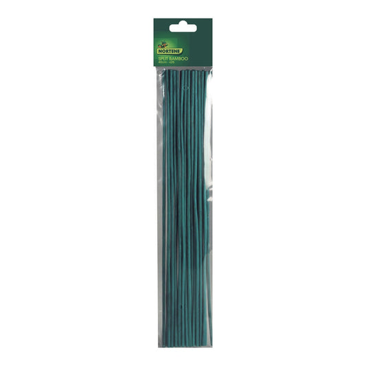Pack 25 Tutores De Tiras De Cana Split Bamboo 0,4 M Verde Nortene_0