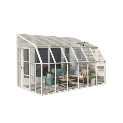 Pérgola adosada cerrada Sunroom 384x257 cm