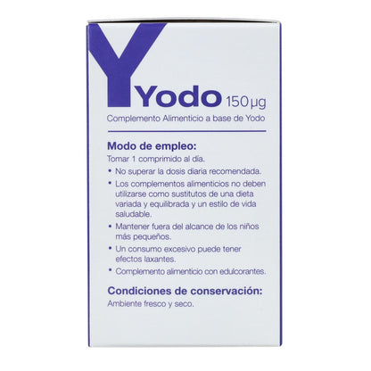 Yodo Complemento Alimenticio 120 comp Natysal