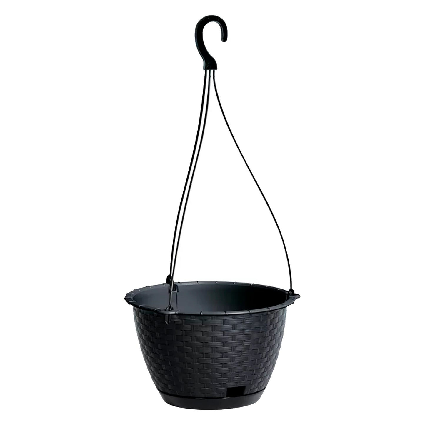 Macetero Colgante Ratolla Round W 3,4l., Dimensiones (mm) 217x217x142, Color Antracita_0