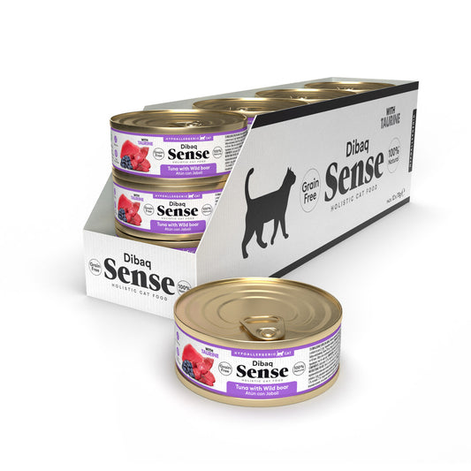 Dibaq Sense Cat Atún Y Jabalí Con Arándanos (12uds X 70g)_0