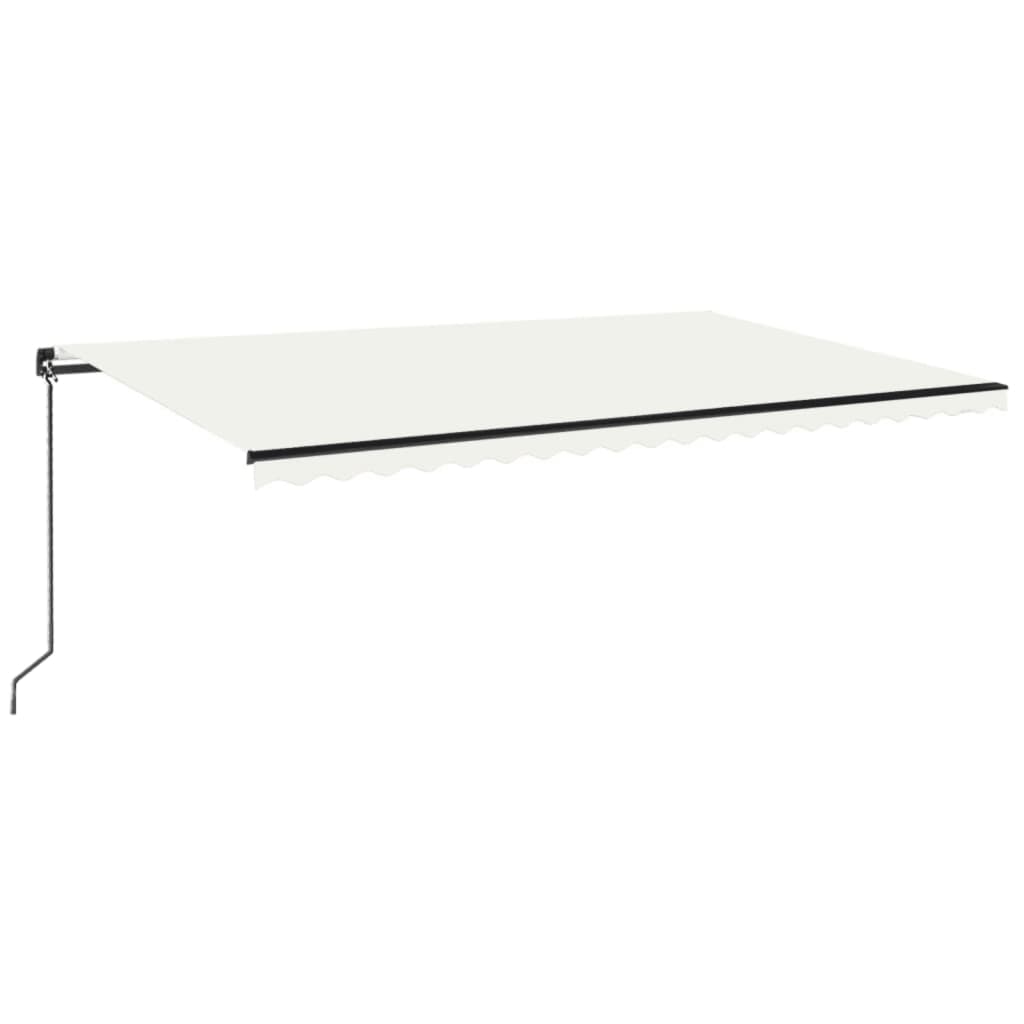 Toldo Retráctil Manual Crema 500x350 Cm_0