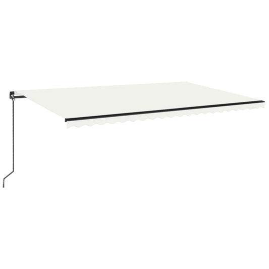 Toldo Retráctil Manual Crema 500x350 Cm_0