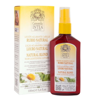 Loción Aclarante Cabello Castaño-rubio Camomila Rubio Natural Intea 100ml_1