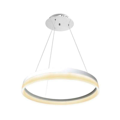 Luminaria Colgante Ring 50w, Ø80cm, Blanco Cálido_1