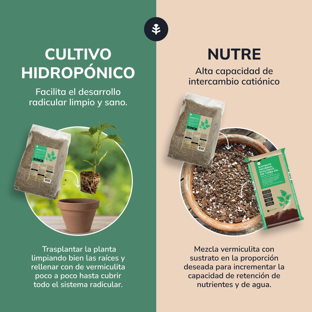 Vermiculita Planeta Huerto 24 Litros