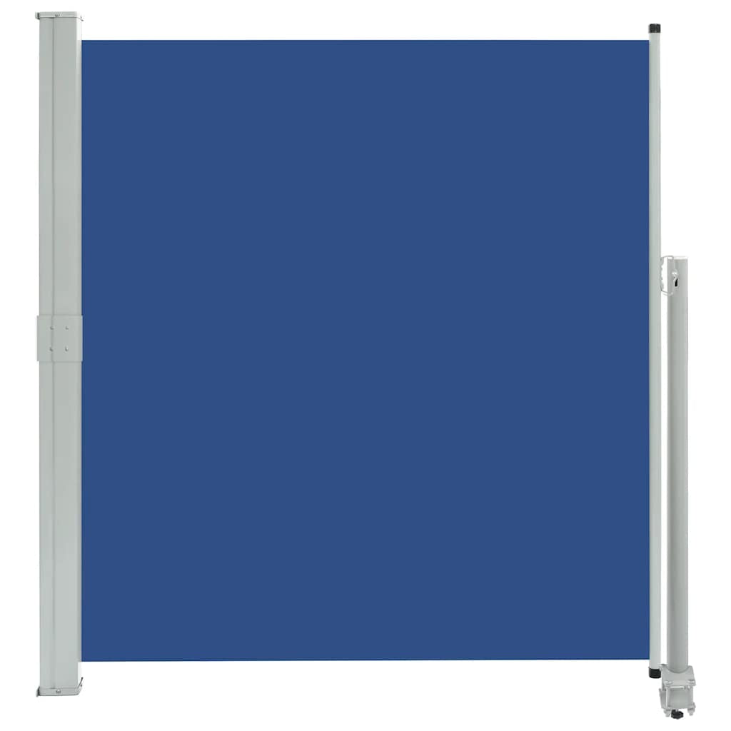 Vidaxl Toldo Lateral Retráctil Para Patio Azul 140x300 Cm_0