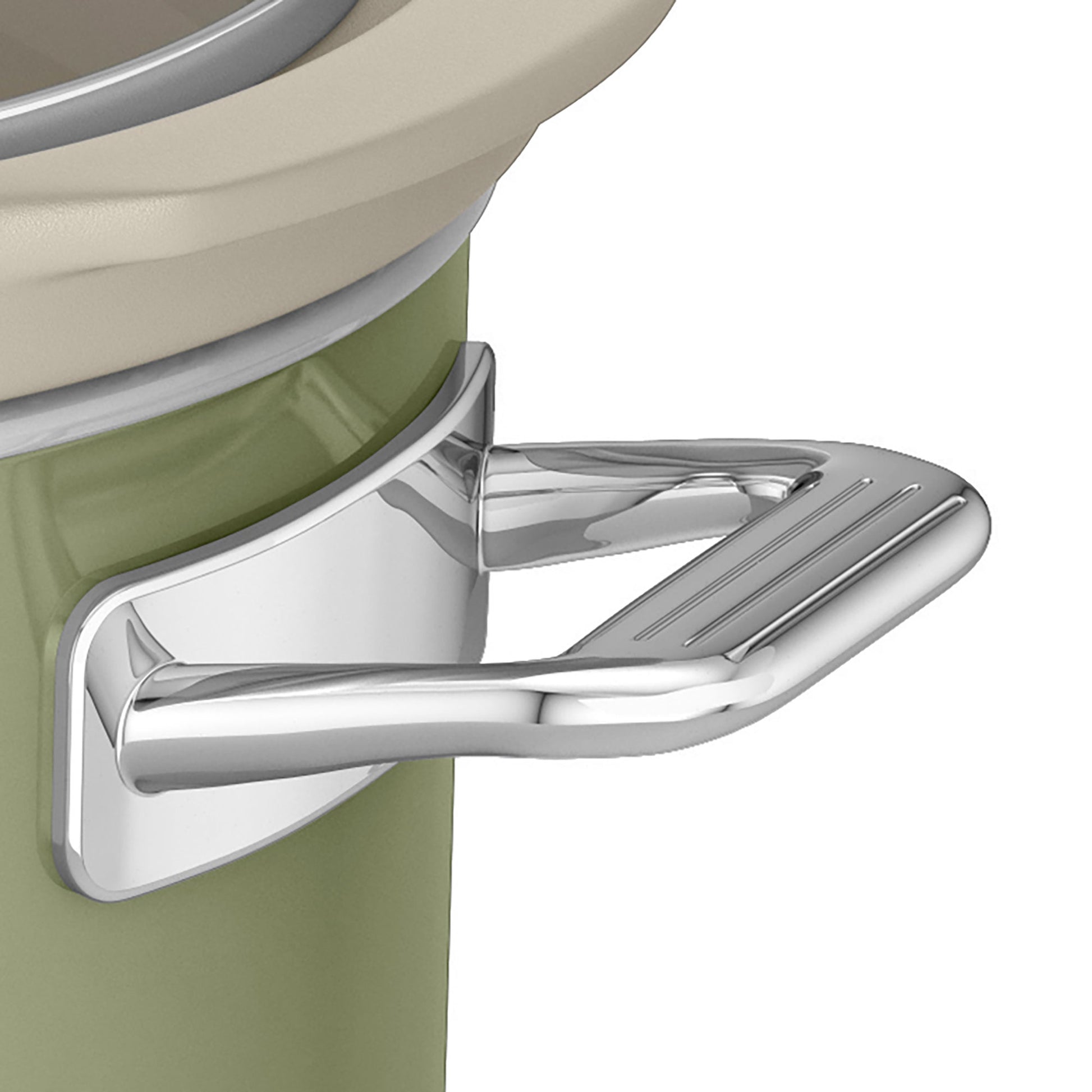 Olla Cocción Lenta Retro, 6,5l, Recipiente Extraíble Antiadherente Cerámica Libre Pfoa, Vintage. Swan Sf17031gneu Verde_5